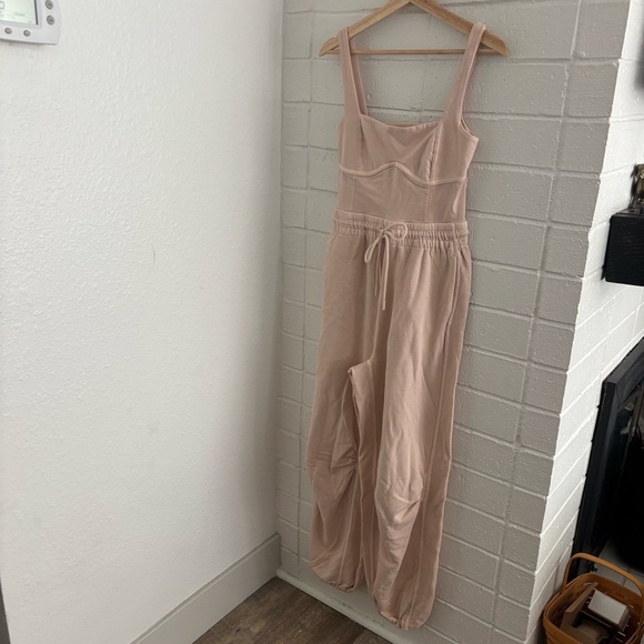 NWOT free people inbound onesie in dusty pink - Picture 4 of 7